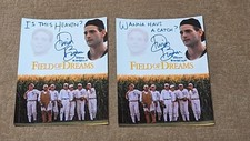 1989 FIELD OF DREAMS John Jon Kinsella Dwier Brown signed 8 X by 10 glossy photo
