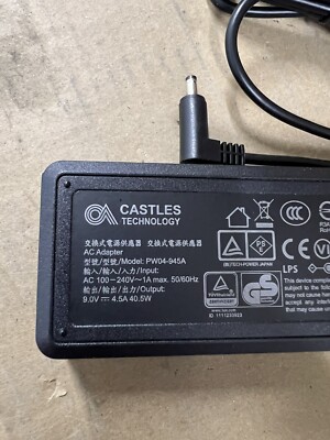Castles PW04-945A Power Supply For Dejavoo Z8 Z11 Z9 Credit Card