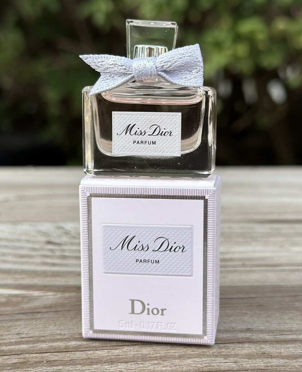 DIOR Miss Dior Parfum Mini Splash Travel Fragrance Perfume 0.17 OZ