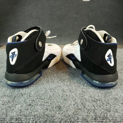 Nike Air Penny 4 OG Orlando Shoes Mens Size 11.5 White Black Blu