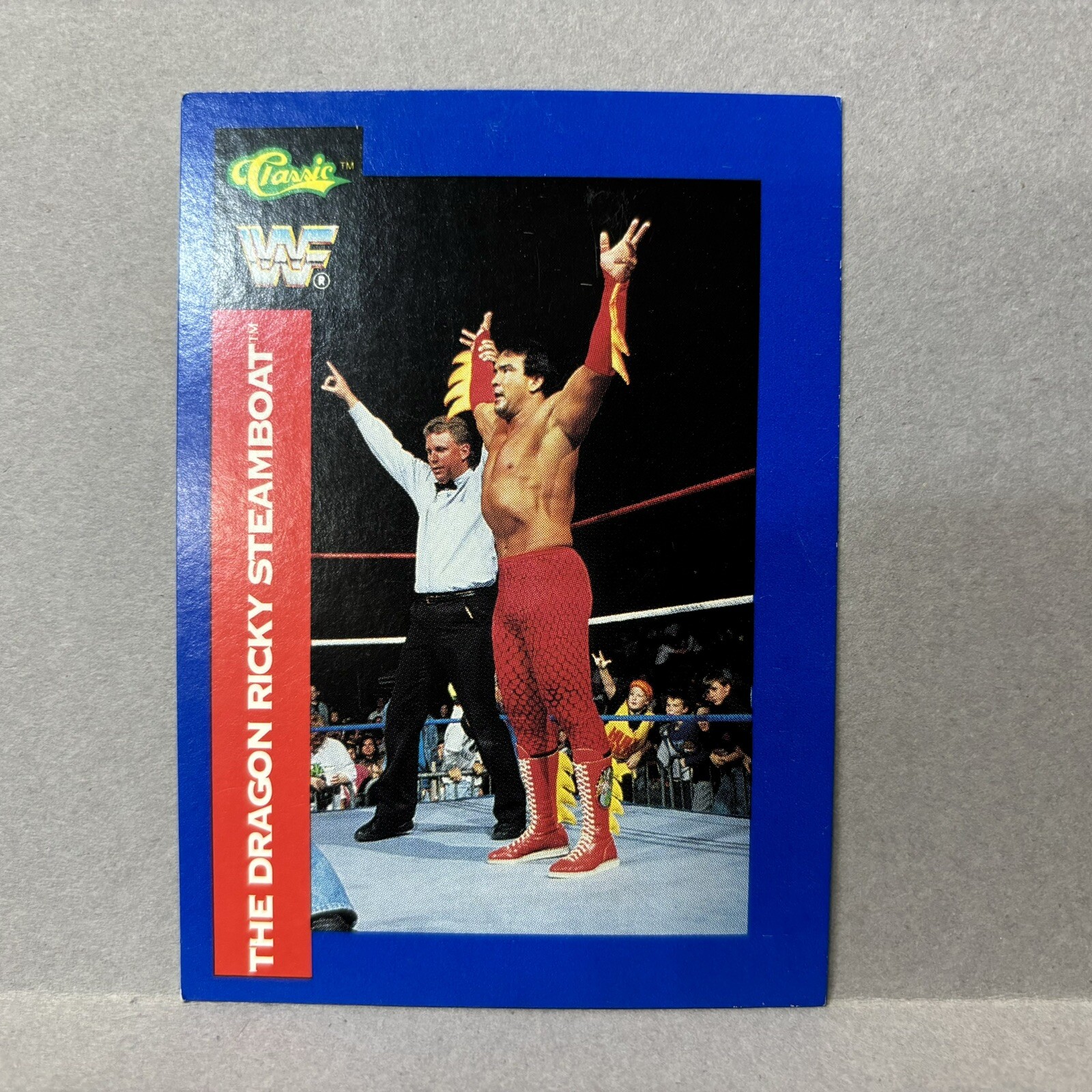 1991 Classic WWF Superstars 129 Dragon Ricky Steamboat