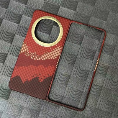 OPPO Find N5 Case Carbon Fiber Cover MagSafe Charger Phone Case