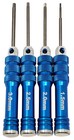NHX RC Steel Mini Hex Driver Tool Set 1.5mm 2mm 2.5mm 3mm High Speed Tips