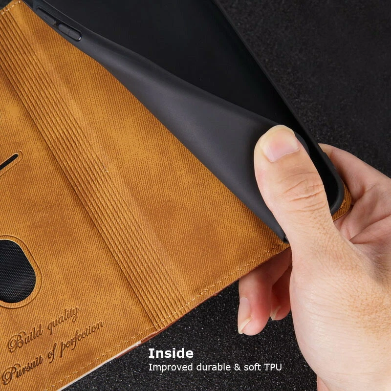 Shockproof Wallet Leather Case For Huawei Honor 10 7S 20 30 50 Lite V10 View 10 - Image 3 of 4