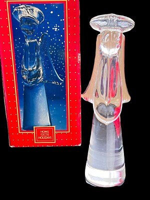Toscany Clear Crystal Glass Angel Figurine 9 