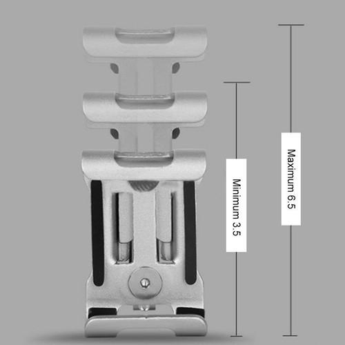 Support Téléphone Portable Vélo Trottinette Métal Support Téléphone Vélo Rotation 360° Guidon - Photo 10 sur 13