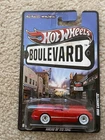 Hot Wheels Boulevard 1955 Corvette Real Riders Vintage Rare Muscle Car Chevrolet
