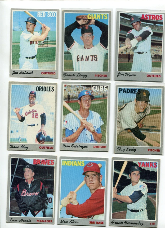 B - 1969/70 Topps 27 карт лот: Джим Уинн, Стив Ренко, Фрэнк Уинги и т.д. Почти как новый - Изображение 3 из 4