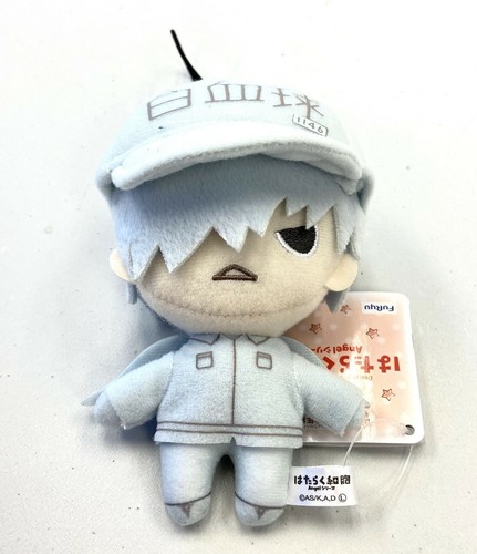 Cells at Work Mascot Small Plush Toy Doll Angels Style White Blood Cell AMU10402 - 第 1/3 張圖片