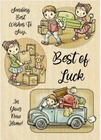 NEW DESIGN Best Of Luck In Your New Home A5 Card - New Home House Love Keepsake