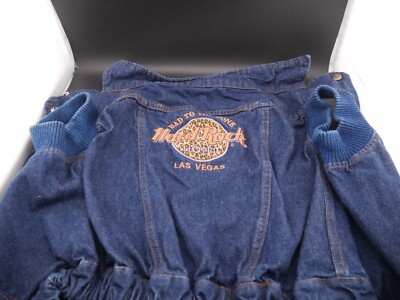 Hard Rock Pet Demin Trucker Dog Jean Jacket fits 10-20 LB Dogs