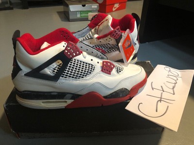 OG 1989 Air Jordan Fire Red 4 Sz 9 | eBay