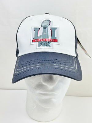 L I SUPERBOWL PATRIOTS vs. FALCONS  FOX CREW ADJUSTABLE HAT - BRAND NEW 