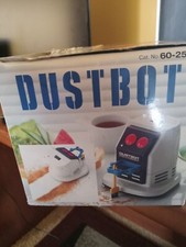 Vintage Tandy Radio Shack Dustbot Dust Bot Robot Sweeper 60-2556 ASIS READ