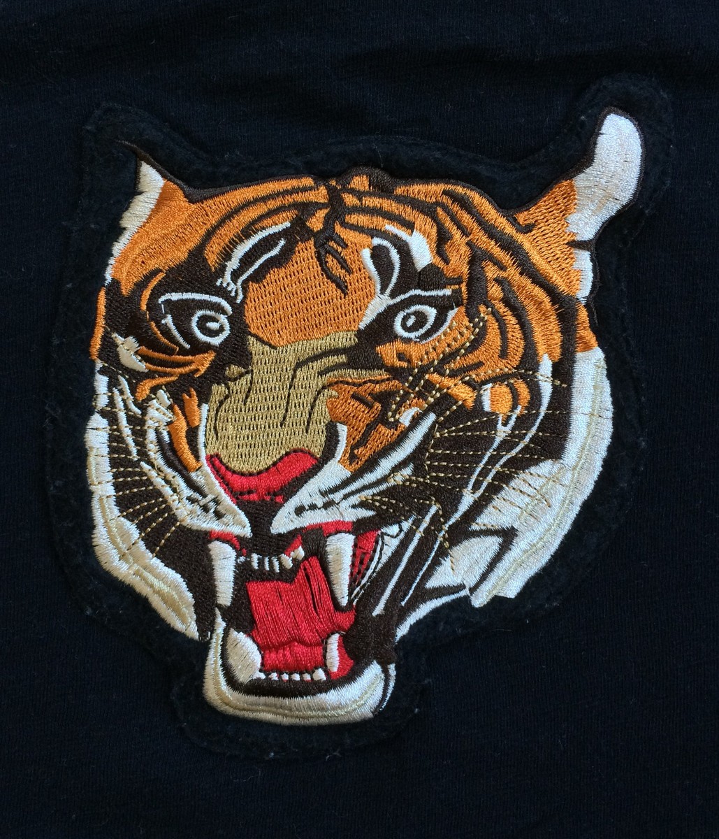 Vintage Polo Ralph Lauren Tigers Embroidered T-Shirt | eBay
