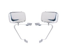 1980-97 Ford Bronco Suv Truck F150 F250 F350 Stock Fold-away Chrome Mirrors Pair 1980-97 Ford Bronco Suv Truck F150 F250 F350 Stock Fold-away Chrome Mirrors Pair