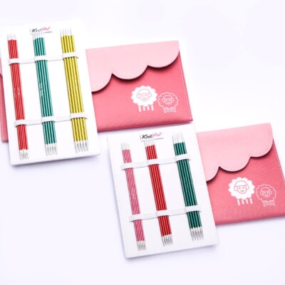DPNS Zing KnitPro Doppelnadel Set 15cm