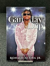2025 Topps Series 1 Celebration  RONALD ACUNA JR.  Game Day Drip  #GD-9