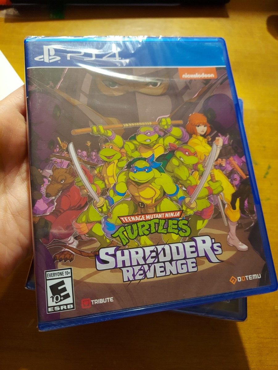 PS4 Playstation 4 Teenage Mutant Ninja Turtles Shredder's Revenge