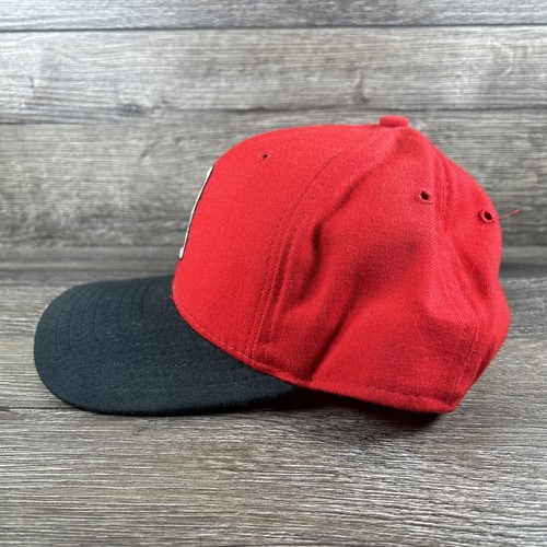 Boston Red Sox Hat Cap Adjustable Mens M/L Red New Era MLB Baseball Vintage - Picture 4 of 12