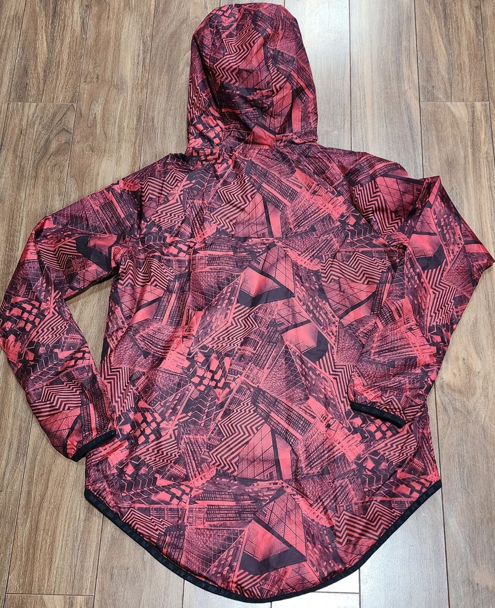 Nike TKO Red City Jacket Women's Sz Small Zip-Up Windbreaker Nike TKO Red City Jacket Women's Sz Small Zip-Up Windbreaker