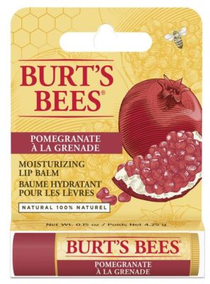 Burt's Bees Pomegranate Moisturising Lip Balm 4,25g