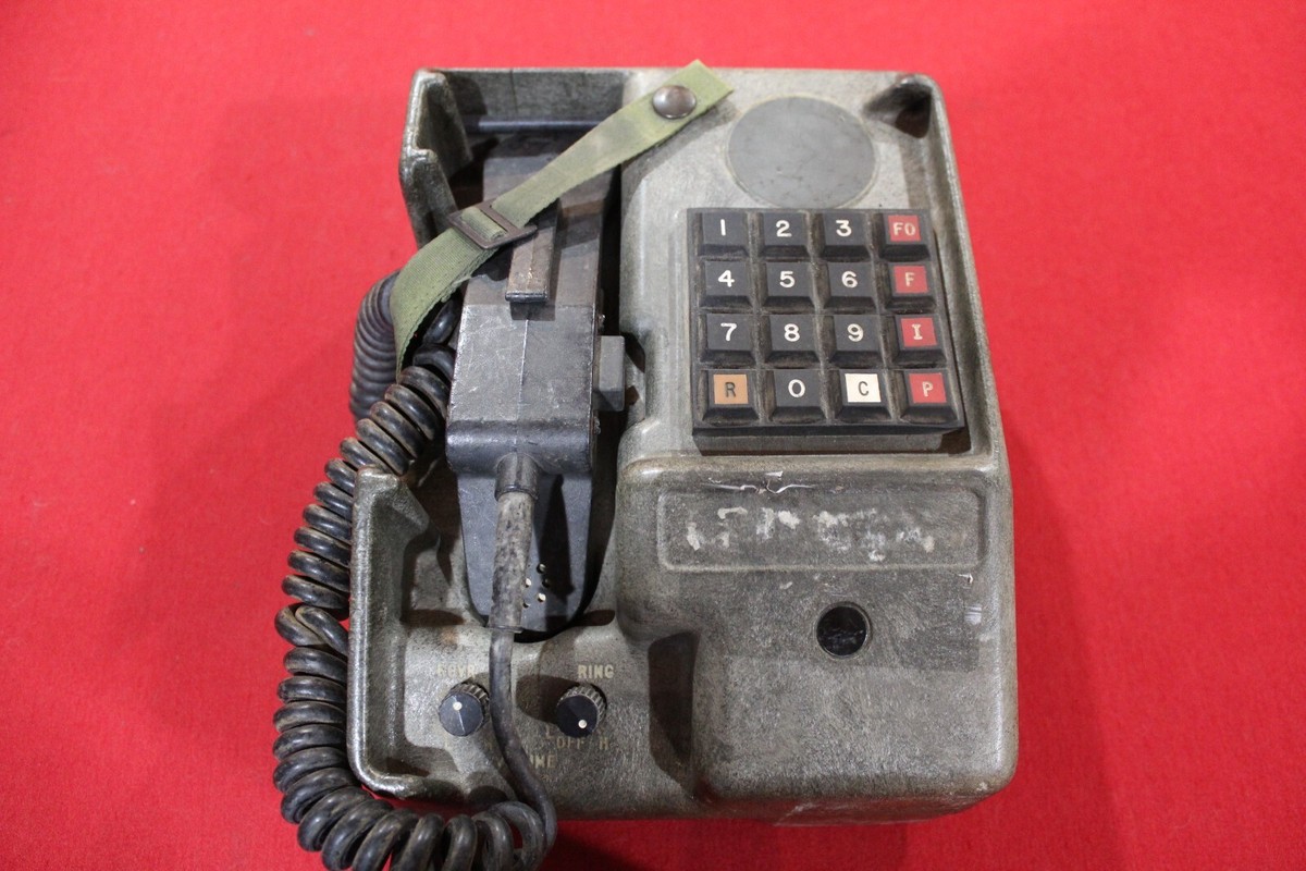 Phone Ta954 アメリカ軍 米軍野戦電話 USAヴィンテージ 実物