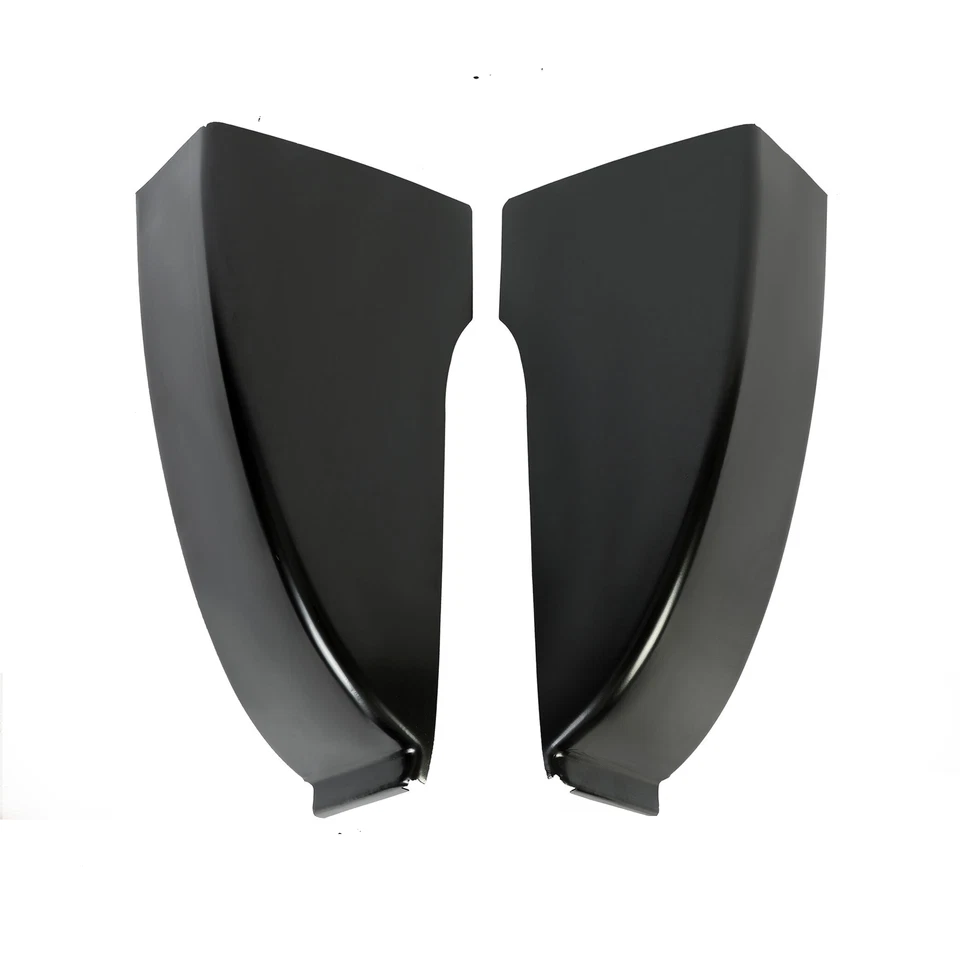 Black Pair For 1973-1987 Chevy GMC C10 C20 Pickup Trunk Cab Corners Reg&Crew Cab Foto 3 de 4