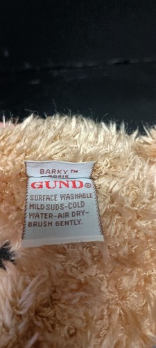 Gund Barky The Scruffy Plush Puppy Dog Plush - Picture 5 of 7