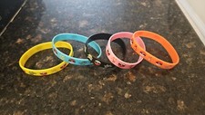 NEW Lot of 5 Silicone Pokemon Bracelet Accessory Kids