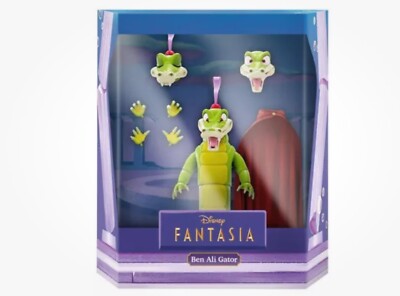Super7 Disney Ultimates Fantasia Ben Ali Gator 7  Inch Action Figure New Sealed