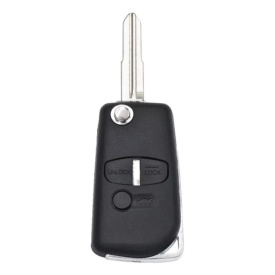 3 Buttons Modified Remote Car Key Shell Case For Mitsubishi MIT11 Right Blade - Imagem 4 de 4