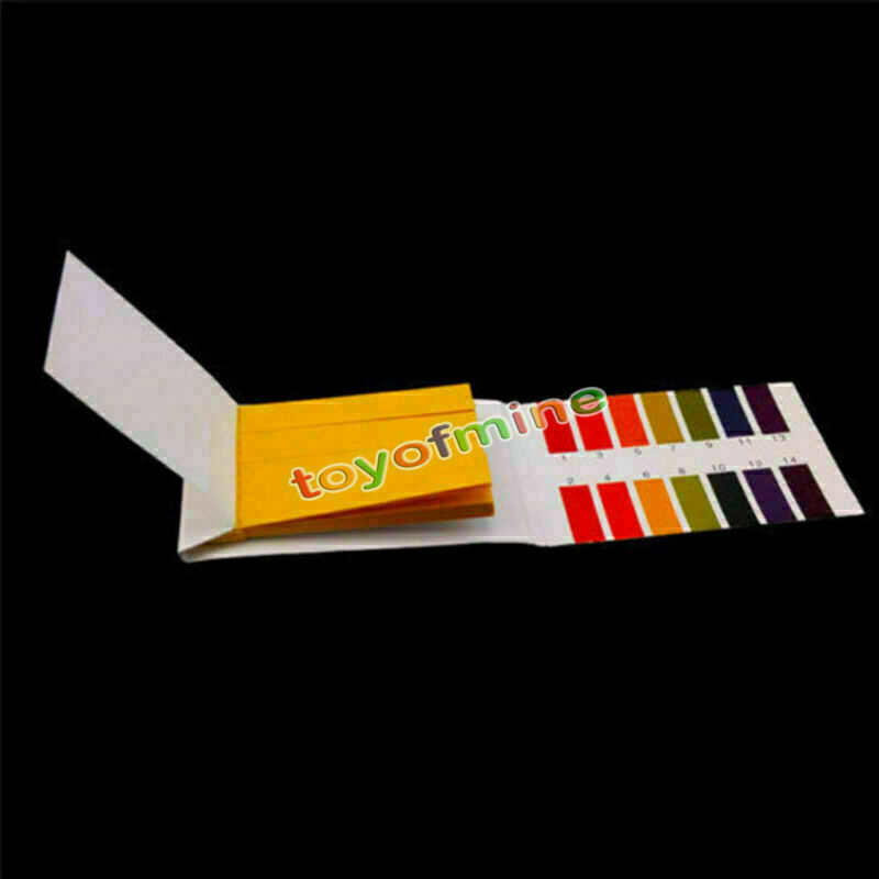 800Pcs PH Indicator Test Strips 114 Laboratory Paper Litmus Tester