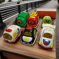 VTech Go! Go! Smart Wheels Lot of 6 Vehicles