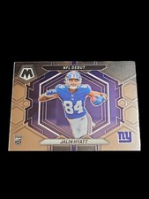 2023 Panini Mosaic Football NFL Debut Jalin Hyatt RC #ND-17 New York Giants