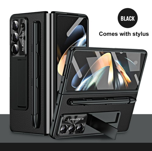 Coque Etui Antichoc Verre Trempé Le Support Pour Samsung Galaxy Z Fold6 Fold5 - Photo 6 sur 24