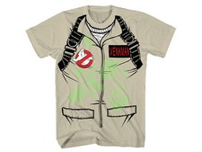 Ghostbuster T-Shirt Costume Venkman Retro 80's Movie Tee Halloween Bill Murray