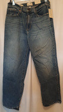 Universal Thread Womens 8 Mid-Rise Baggy Jeans Classic 90's Vintage Straight Fit