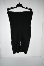 Spanx Seamless Power Sculpting High-Waisted Mid-Thigh Short Blk Size 2X #2745 NW