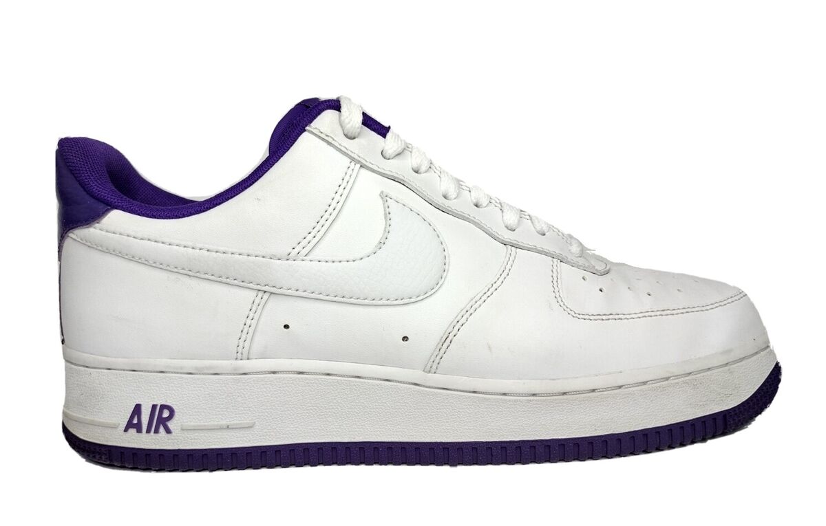 Nike Air Force 1 '07 2 White Voltage Purple CJ1380-100 Men's Nike Air Force 1 '07 2 White Voltage Purple CJ1380-100 Men's