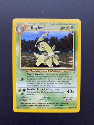 pokemon bayleef card Bayleef - 2/122 (Pokemon League) - League & Championship Cards