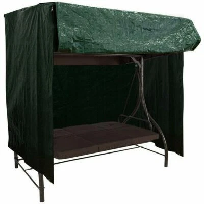 FABOER Garden Swing Seat Patio Furniture Cover 3 Seater Swinging Hammock UV Protected