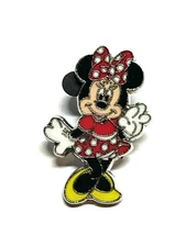 Disney Trading Pin - Minnie Mouse - Red Polka Dot Dress