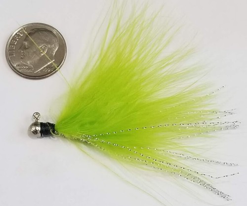 Erie Dearie Marabou Jigs 1/64 Oz Gamefish Killer Crappie Panfish Bluegill Lure - Picture 11 of 24
