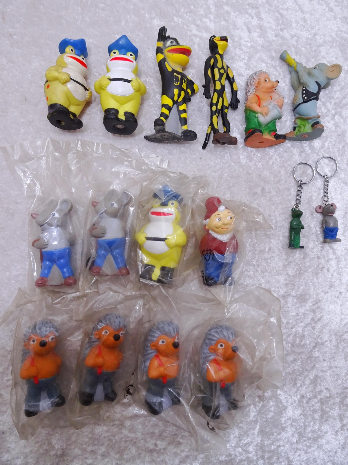 16 x Salamander Schuhe Lurchi etc. Werbe Figur Vintage Konvolut Sammlung Reklame