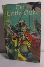 1932 Historical Fiction Book "The Little Duke", Knights in Armor, HC, Yonge, DJ 