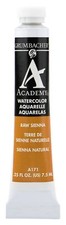 Grumbacher Academy Watercolor Paint, 7.5ml/0.25 oz., Raw Sienna A171 