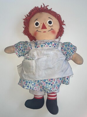 Raggedy Ann & Andy | Vintage c. 1968 | Knickerbocker 15