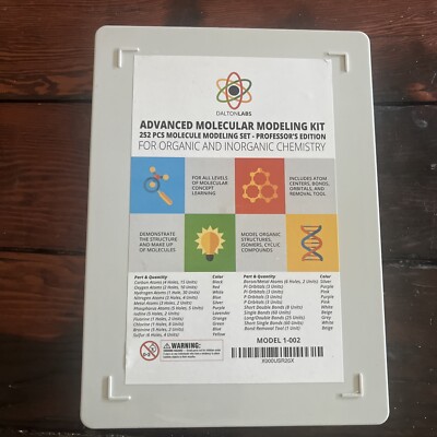 Advanced Molecular Modeling Kit Teacher's Edition New