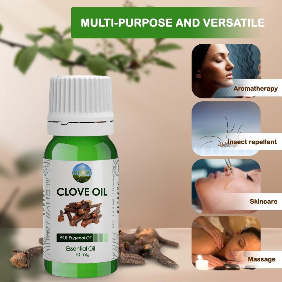 Clove Oil for Toothache Pain Relief, Cloves Oil Oil of Cloves for